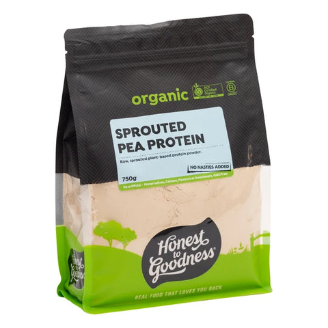 Honest To Goodness - Organic Sprouted Pea Protein Powder - [750g]