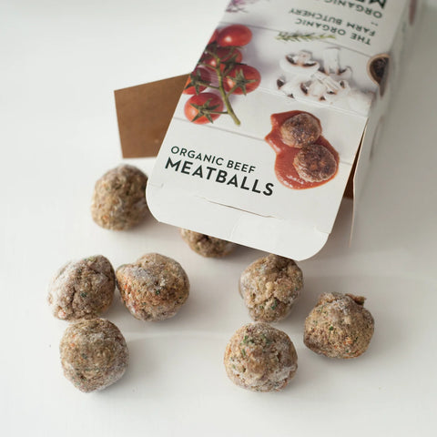 The Organic Farm Butcher - Organic Meatballs - [600g] - In Store/Click & Collect Only