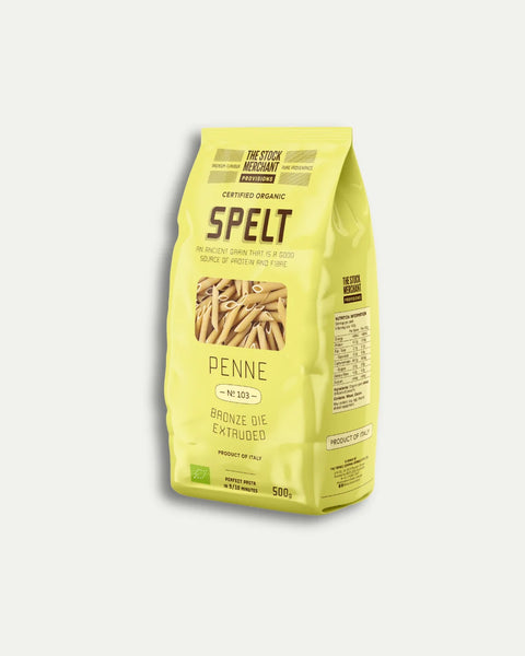 The Stock Merchant - Certified Organic Spelt Penne - [500g]