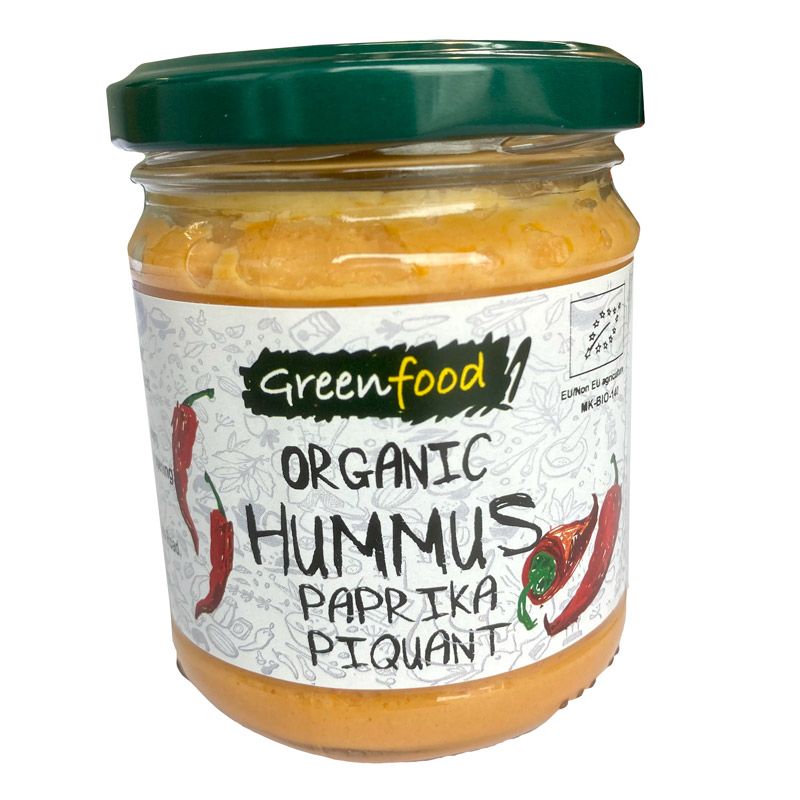 Greenfood - Organic Hummus Paprika Piquant - [280g]