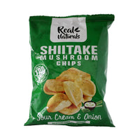 Thumbnail for Real Naturals - Shiitake Mushroom Chips (Sour Cream & Onion) - [32g]