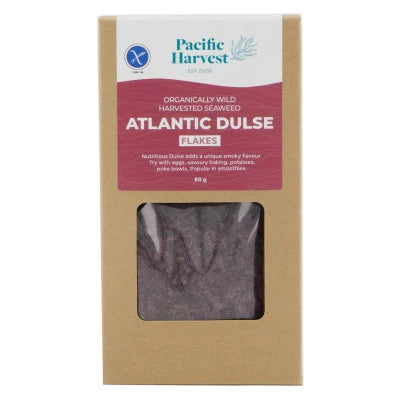 Pacific Harvest - Organic Wild Harvested Atlantic Dulse Flakes - [80g]