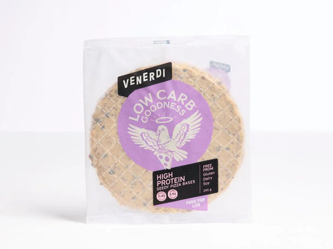 Venerdi - Low Carb High Protein Seedy Pizza Bases - [x2 / 245g] - In Store/Click & Collect Only
