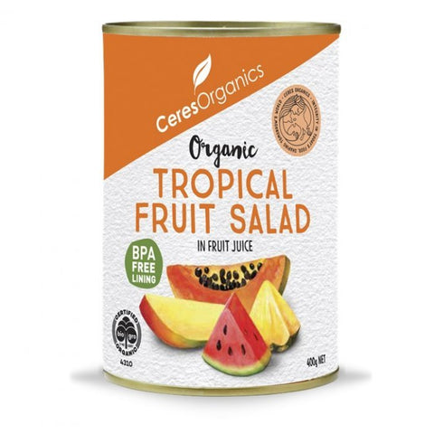 Ceres - Organic Tropical Fruit Salad (in Fruit Juice) - [400g]
