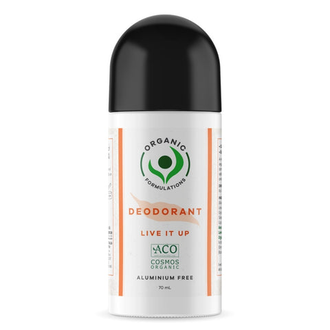 Organic Formulations - Deodorant - Live It Up [70ml]