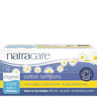 Thumbnail for Natracare - Organic Tampons (Super) - [16pack]
