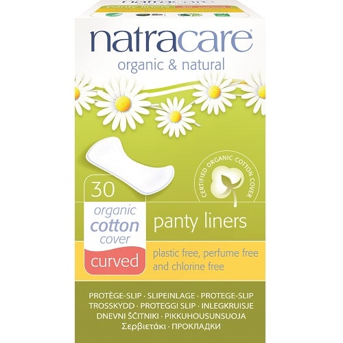 Natracare - Organic Curved Panty Liners - [30 Pack]