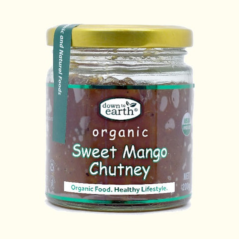 Down To Earth - Organic Sweet Mango Chutney - [200g]