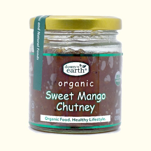 Down To Earth - Organic Sweet Mango Chutney - [200g]