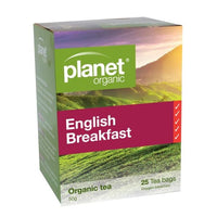 Thumbnail for Planet Organic - English Breakfast Tea - [25 Bags]