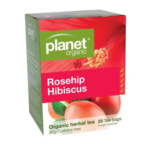 Planet Organic - Rosehip Hibiscus - [25 Bags]