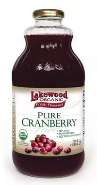 Thumbnail for Lakewood - Organic Pure Cranberry Juice - [946ml]