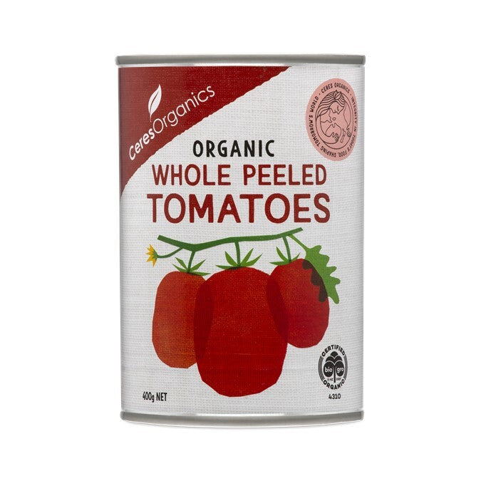 Ceres - Organic Tomatoes (Whole Peeled) -[400g]