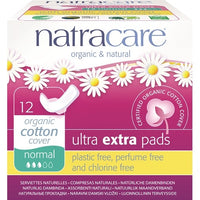 Thumbnail for Natracare - Ultra Extra Pads With Wings (Regular) - [12 Pack]