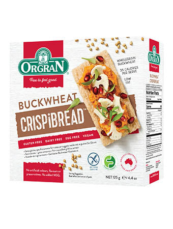 Orgran - Toasted Buckwheat Crispibread - [125g]