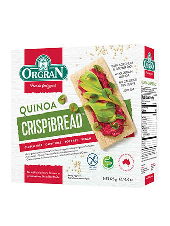 Or Crispibread Quinoa 125g
