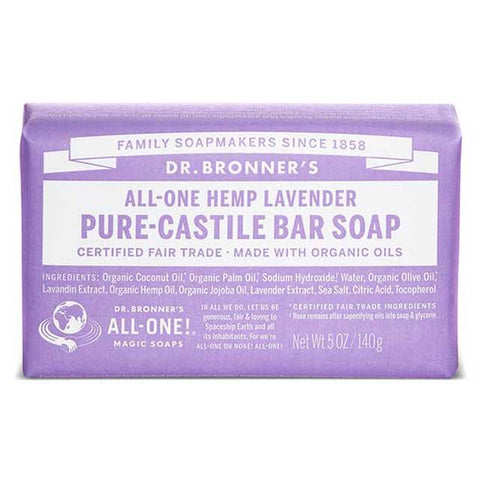 Dr. Bronner's - Lavender Castile Bar Soap - [140g]