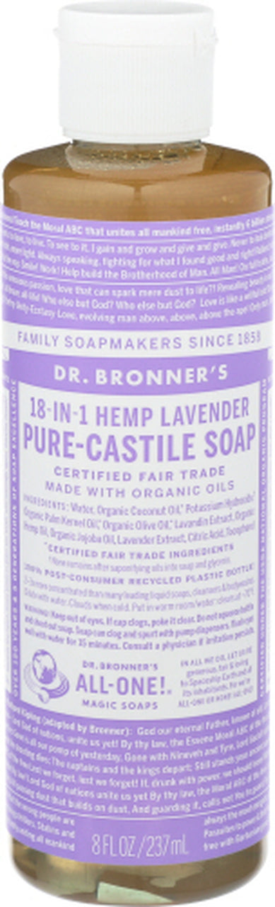 Dr. Bronner's - Lavender Castile Liquid Soap - [237ml]