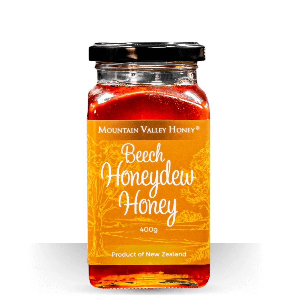 Mountain Valley Organic Beech Honeydew Honey 400 g