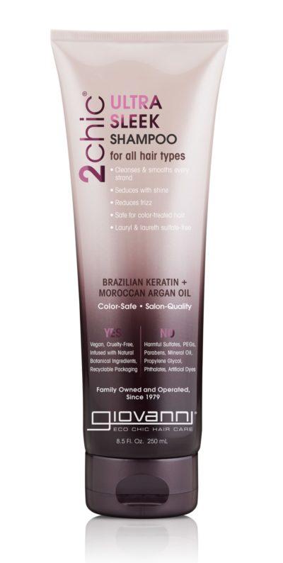 Giovanni - Ultra Sleek Shampoo (With Brazilian Keratin and Argan Oil) - [250ml]