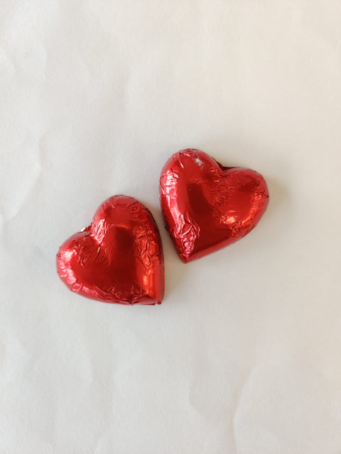 Swiss Bliss - Chocolate Heart Red Foil (Dark)