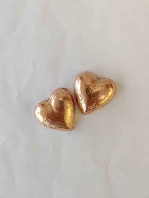 Swiss Bliss - Chocolate Heart Gold Foil (Milk)