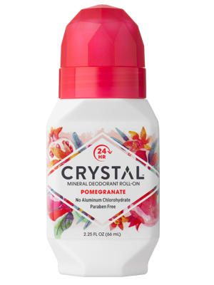Crystal - Deodorant Roll On (Pomegranate) - [66ml]