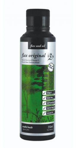 Waihi Bush - Flaxseed Oil - Original [250ml]