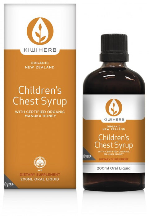 Kiwiherb - Children's Orgnaic Chest Syrup - [100ml]