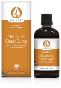 Thumbnail for Kiwiherb Childrens Chest Syrup 100ml