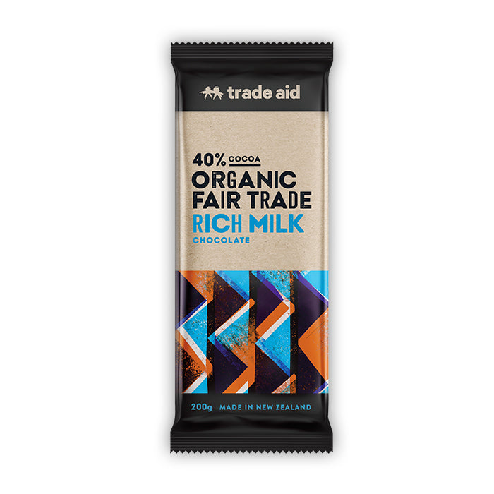 Trade Aid - Organic Rich Milk Chocolate - [200g]