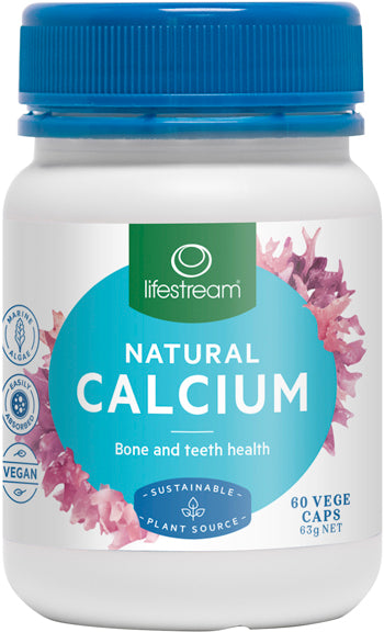 Lifestream - Natural Calcium - [60 caps]