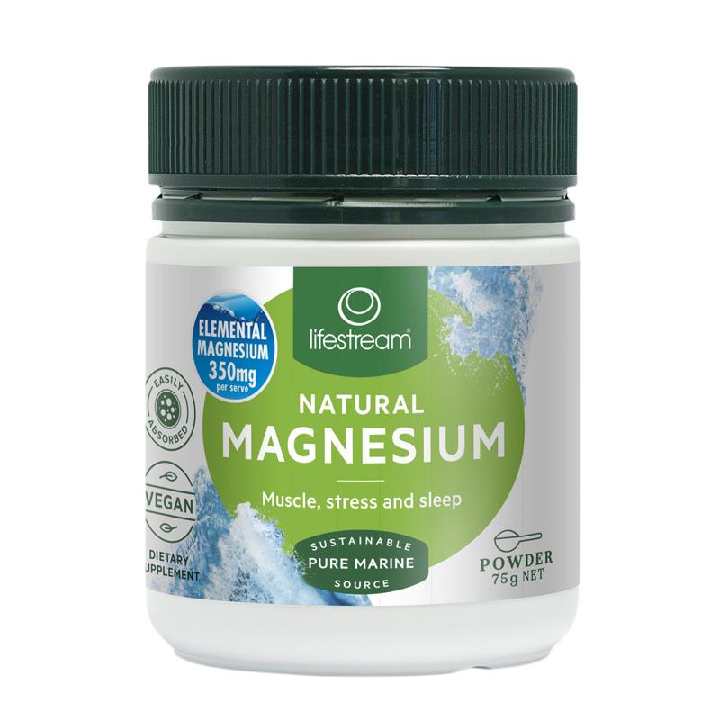 Lifestream - Natural Magnesium Powder - [75g]
