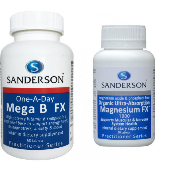 Sanderson Stress Buster Pack [Mega B FX + Megnesium FX]