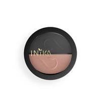 Thumbnail for Inika Pressed Mineral Eyeshadow Duo - Black Sand [3.9g]