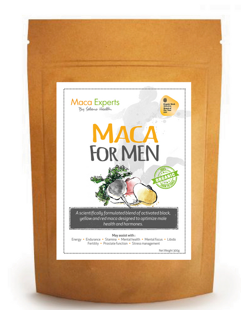 Seleno Health - Organic Maca for Men - [300g]