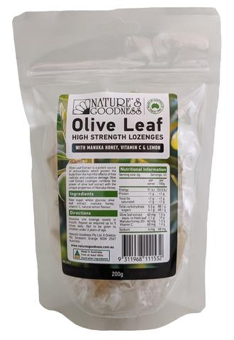Nature's Goodness - Olive Leaf Lozenges  - [200g]