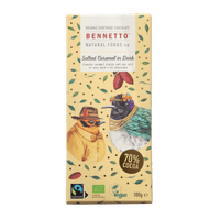 Thumbnail for Bennetto - Organic Dark Chocolate Salted Caramel - [100g]