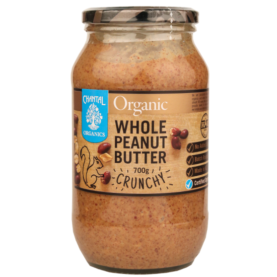 Chantal - Organic Peanut Butter (Whole Crunchy) - [700g]
