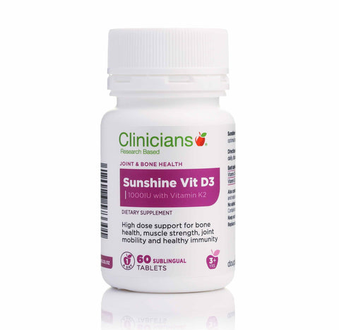 Clinicians - Vitamin D3 1000 & K2 - [60s]