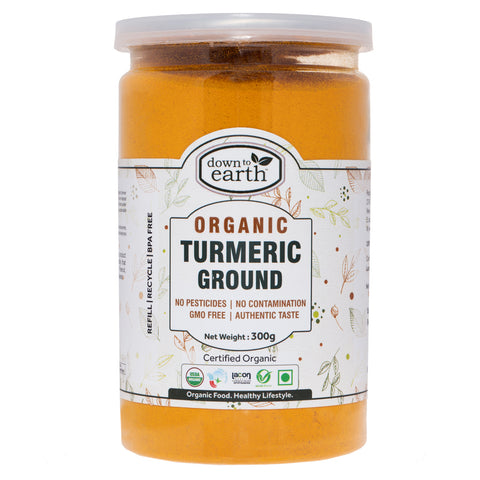 Down To Earth - Organic Turmeric Ground - [280g]