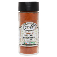 Thumbnail for Down To Earth - Organic Red Chilli Powder - Mild [60g]