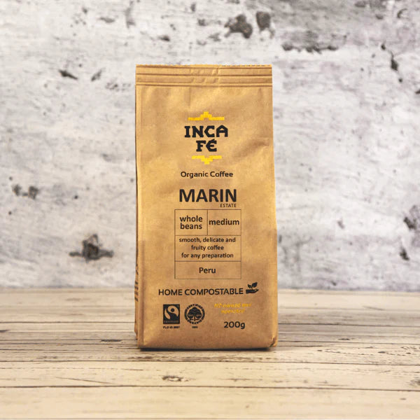 Incafe Organic Coffee - Marin Beans [200g]