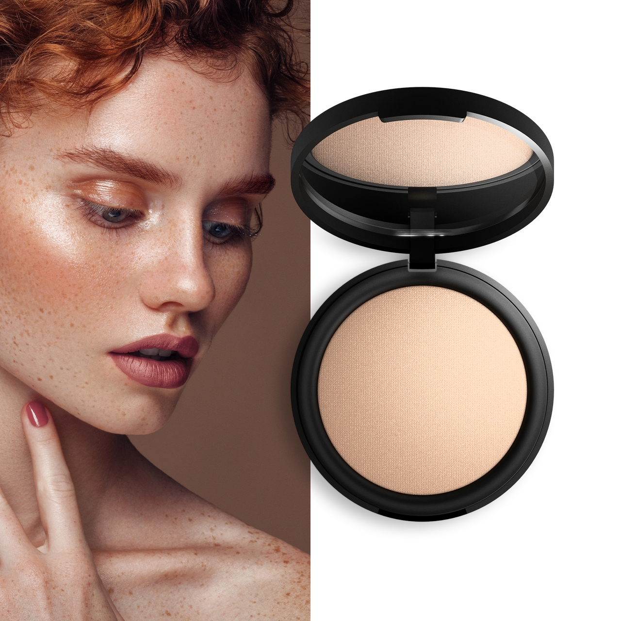 Inika Baked Mineral Foundation - Strength [8g]