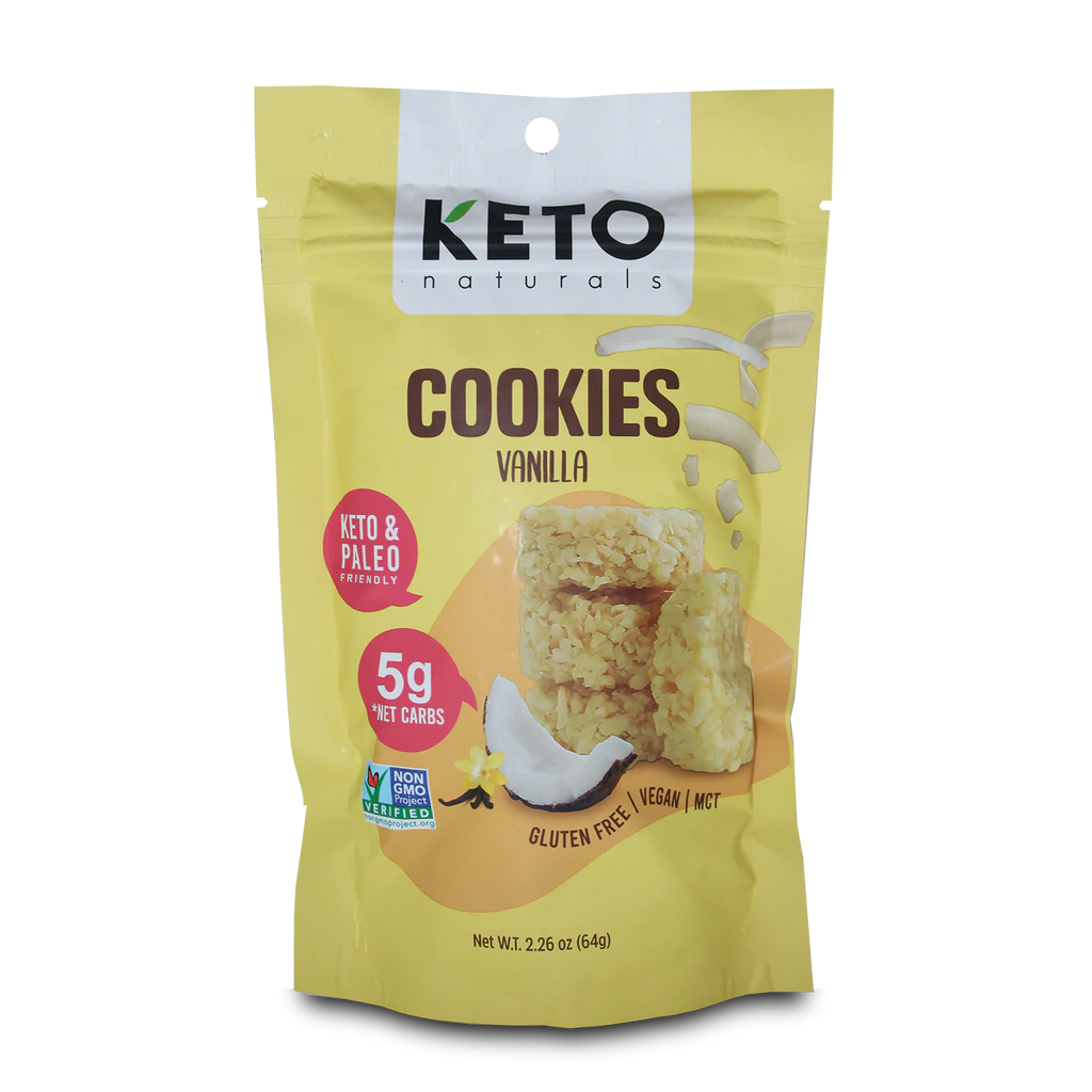 Keto Naturals Keto Vanilla Cookies [64g]