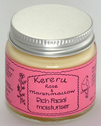 Kereru - Rich Facial Moisturiser (Rose & Marshmallow) - [80ml]
