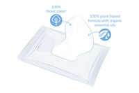 Thumbnail for Natracare - Safe to Flush Moist Tissues - [30 Pack]