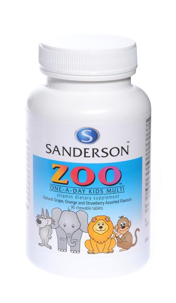 Sandersons - Zoo Kids Multi Vitamin Chews -[90t]