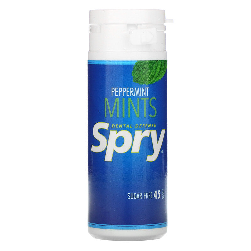 Spry Mints - Peppermint [45 Mints] – Organics Out West