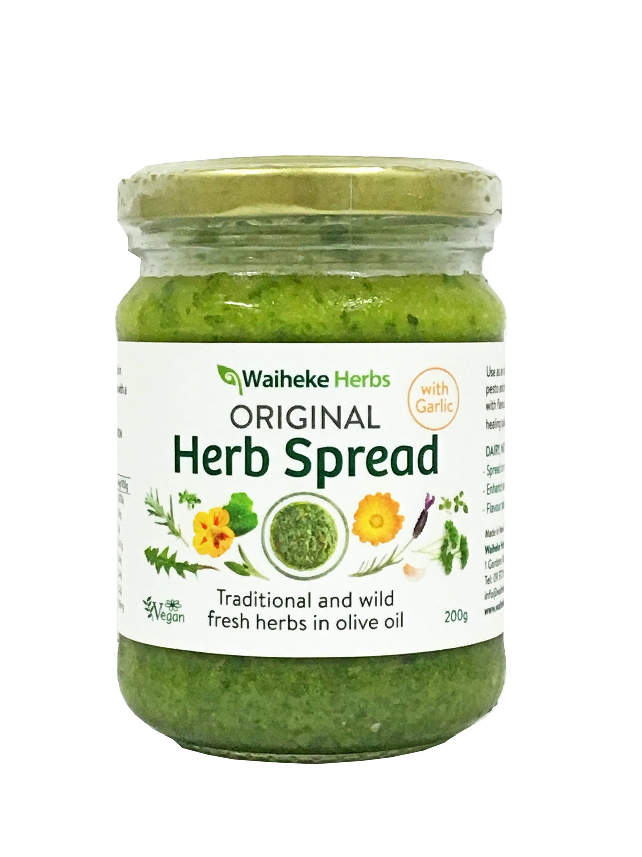 Waiheke Herbs - Herb Spread Organic - [200g]